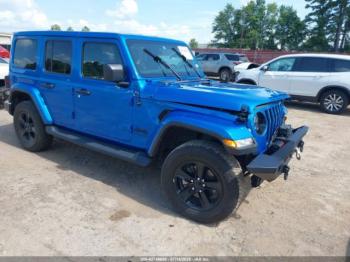  Salvage Jeep Wrangler