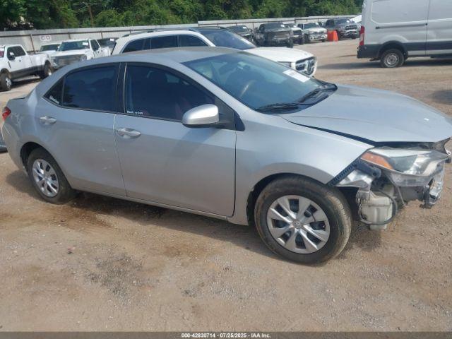  Salvage Toyota Corolla