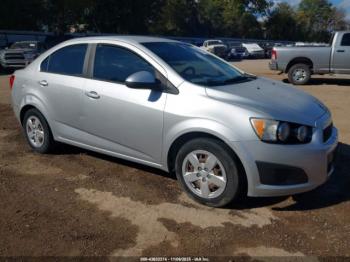  Salvage Chevrolet Sonic