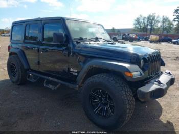  Salvage Jeep Wrangler
