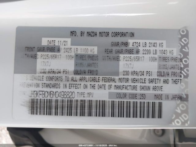 Mazda Cx Touring Image 10