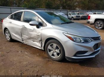  Salvage Chevrolet Cruze