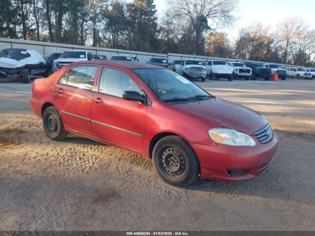  Salvage Toyota Corolla
