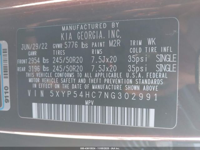 Kia Telluride Sx Image 3