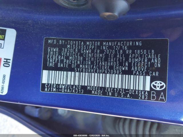 Toyota Corolla Xse Image 17