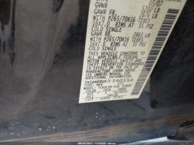 Nissan Xterra S Image 6