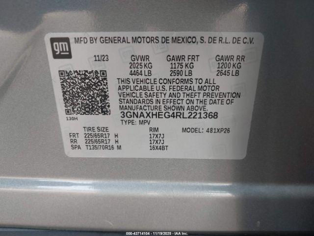 Chevrolet Equinox Fwd Ls Image 16