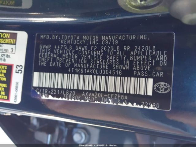 Toyota Camry Xse Image 4