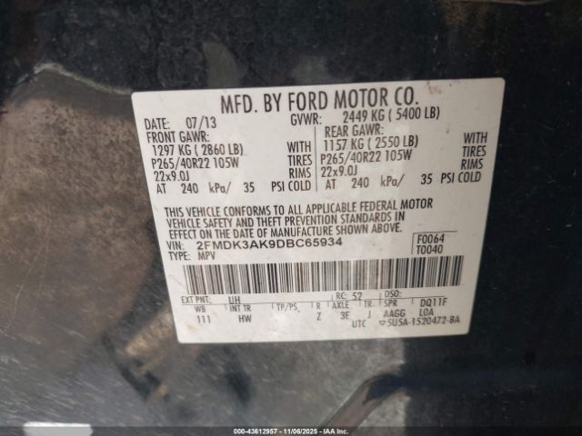 Ford Edge Sport Image 13