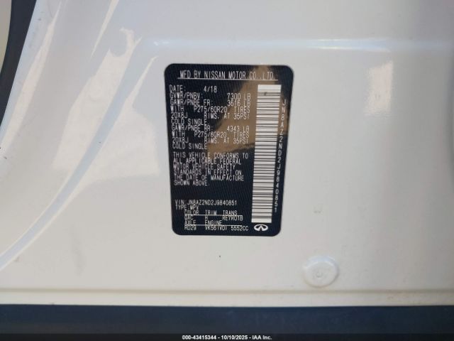 INFINITI Qx Image 17