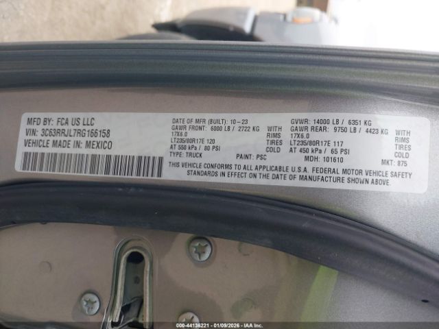 Ram 3500 Laramie  4x4 8' Box Image 3